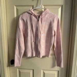 Pink Hooded Sweatshirt